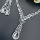 AD Necklace Set – Elegant Diamond Ensemble