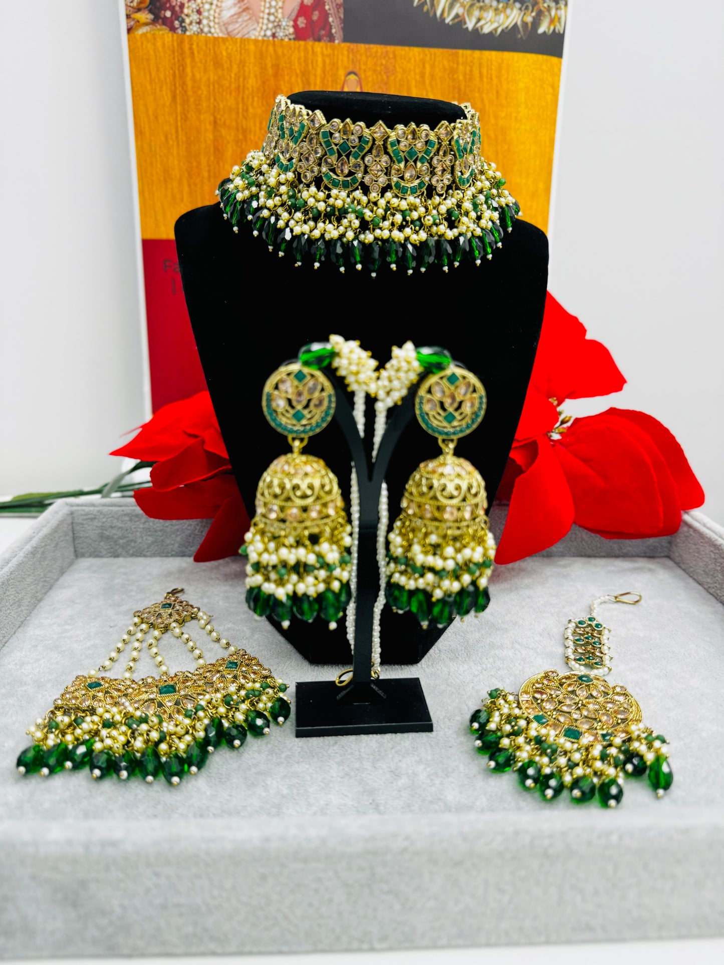 Regal Polki Bridal Set for Your Special Day | Wedding Jewellery by Creative Jewels