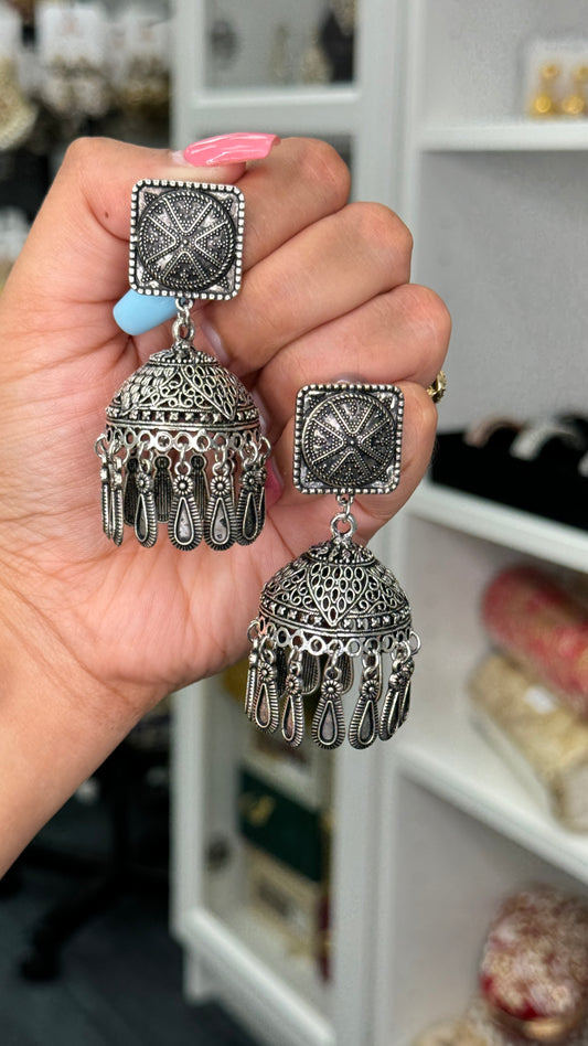 Oxidized Jhumki