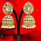 Mirror Jhumki & Tikka Set: Radiate Charm with Creative Jewels