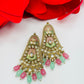 Kundan and Meenakari Earrings