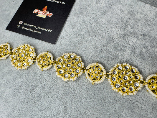 Beautiful Kundan Mathapathi/Sheeshphool Jewelry by Creative Jewels