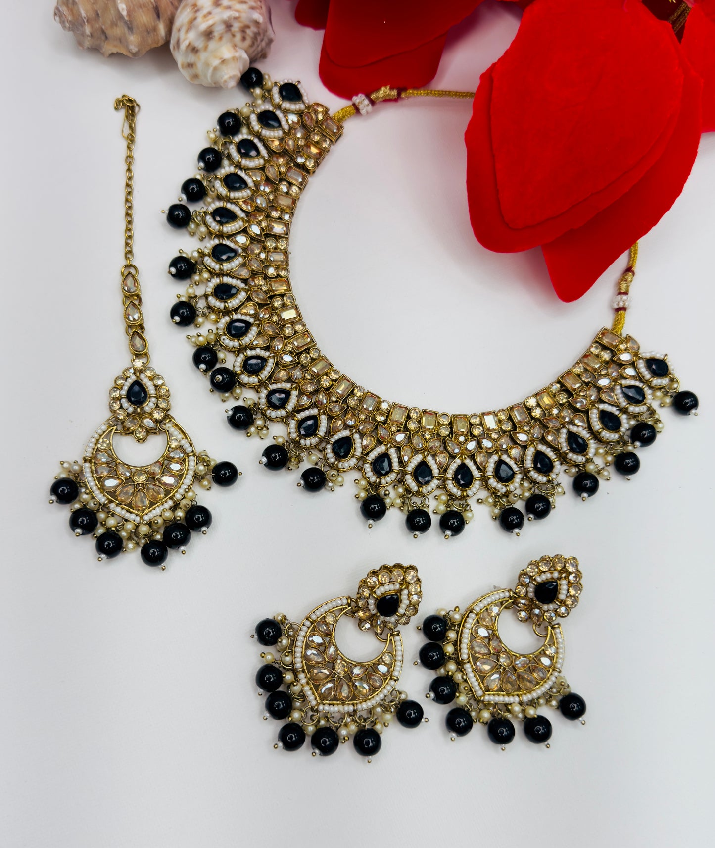 Polki Necklace Set 