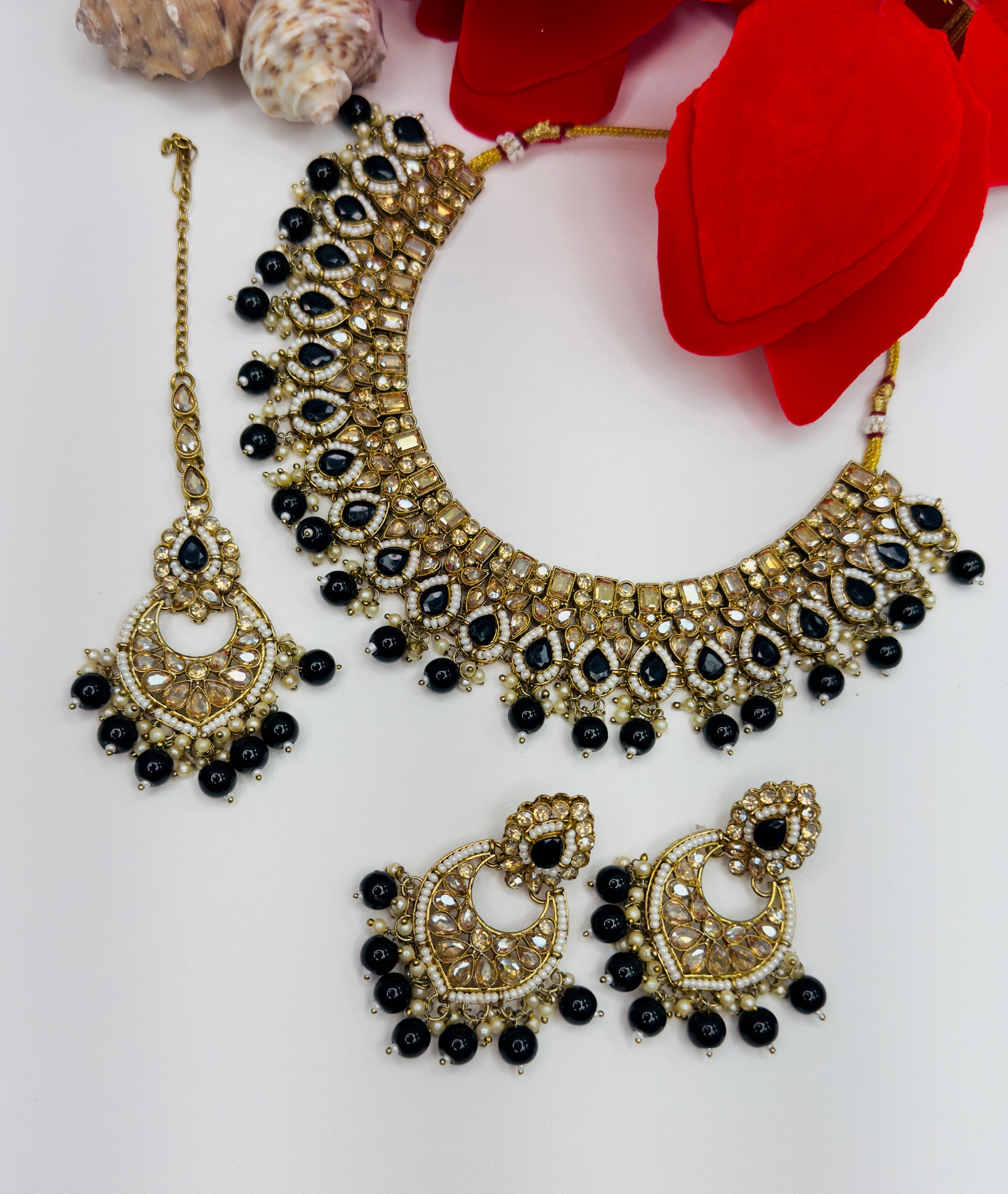 Polki Necklace Set 