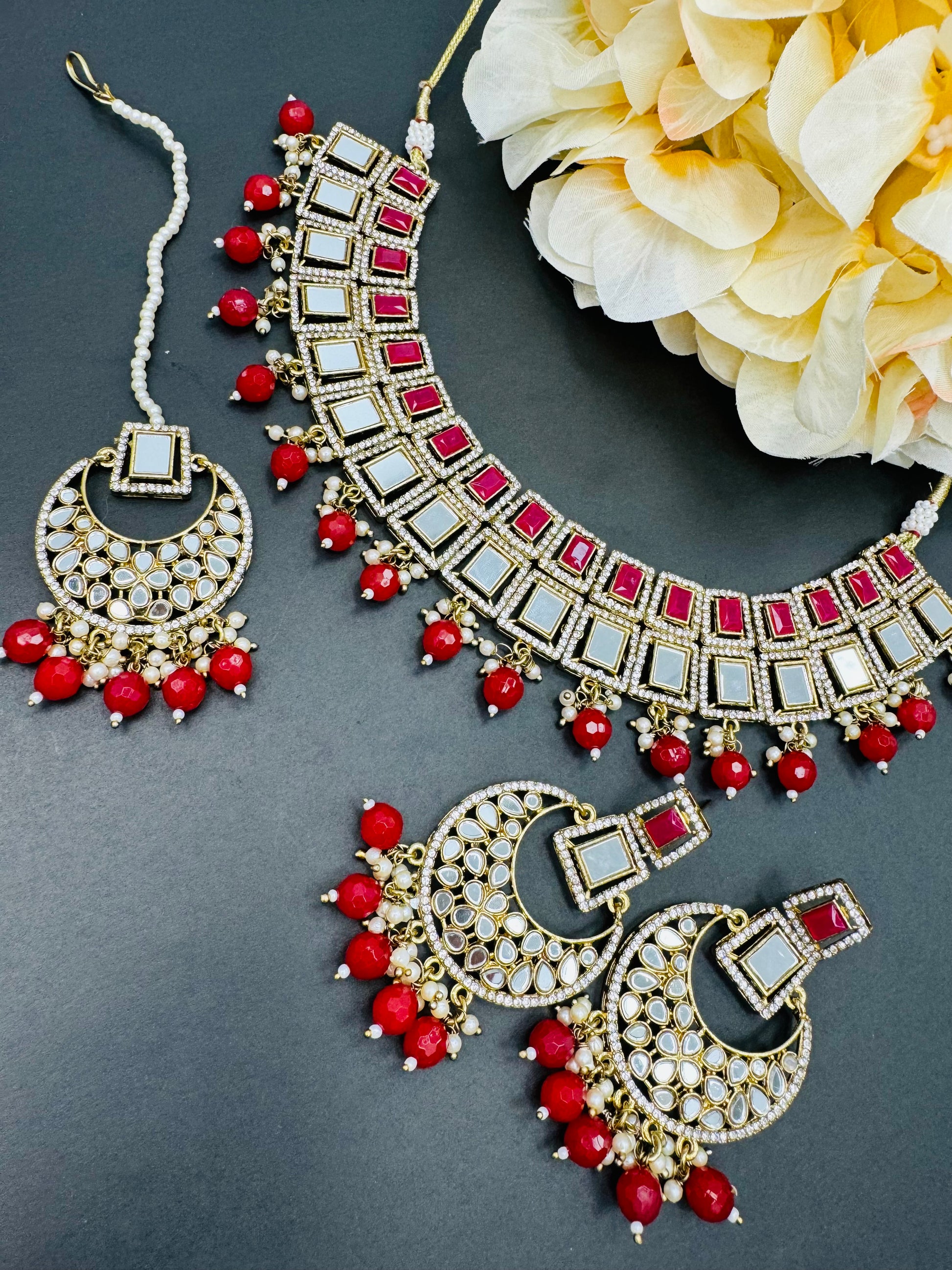 Necklace set, Indian Wedding Collection, Indian Jewellery in Canada, Indian Jewelry store near me, Bridal Chooda