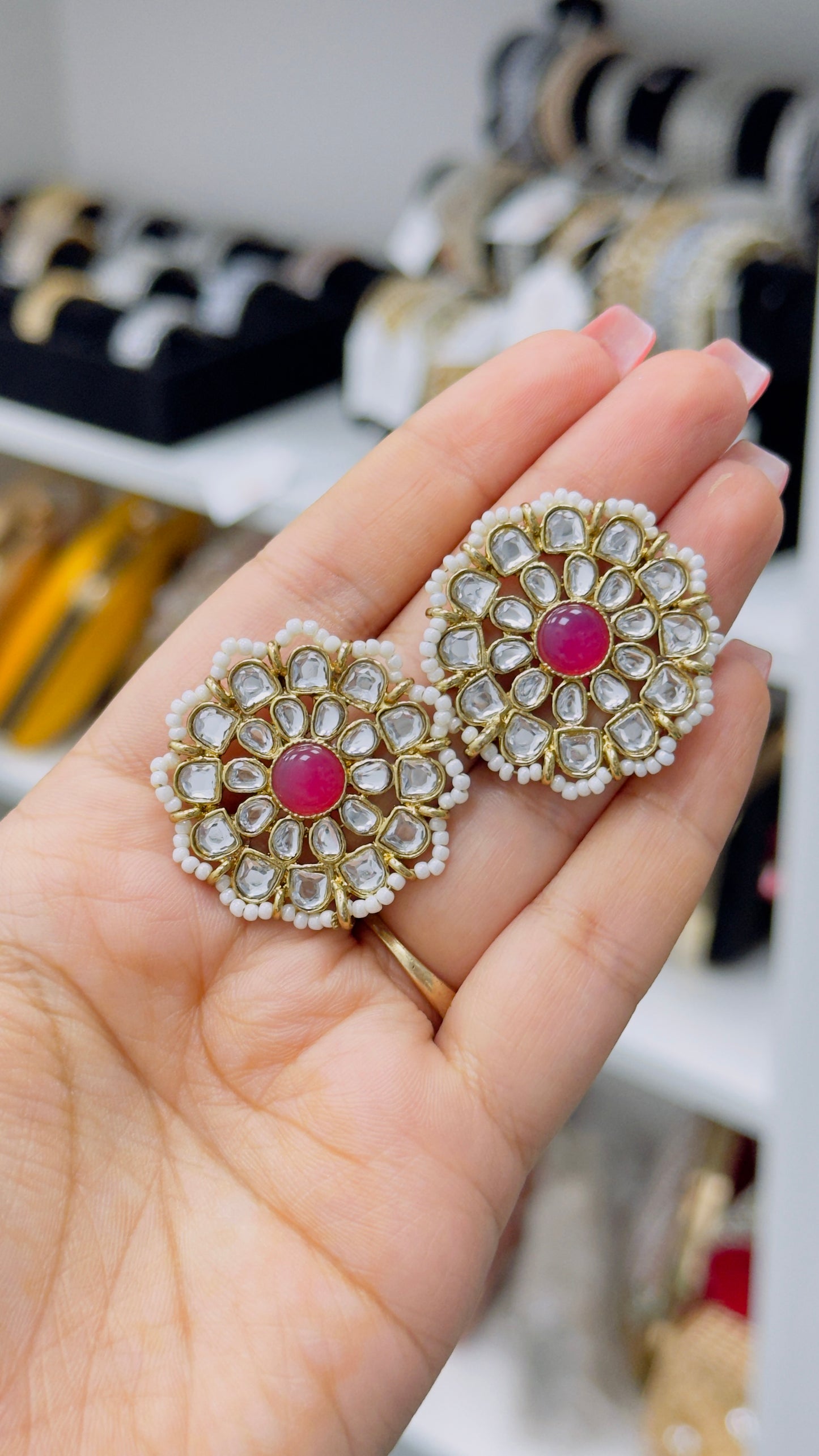 Kundan Studs