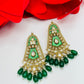 Kundan and Meenakari Earrings