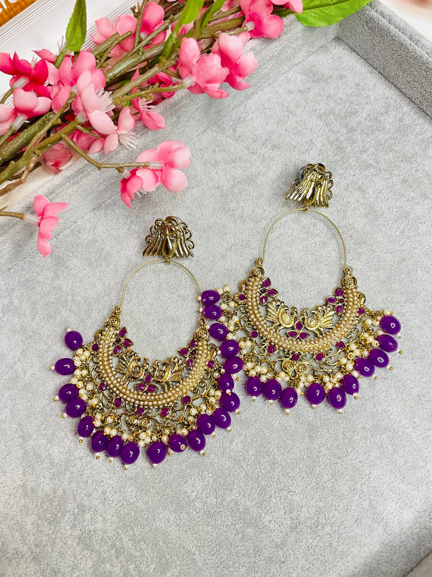 Chaandbaali Earrings - Creative Jewels