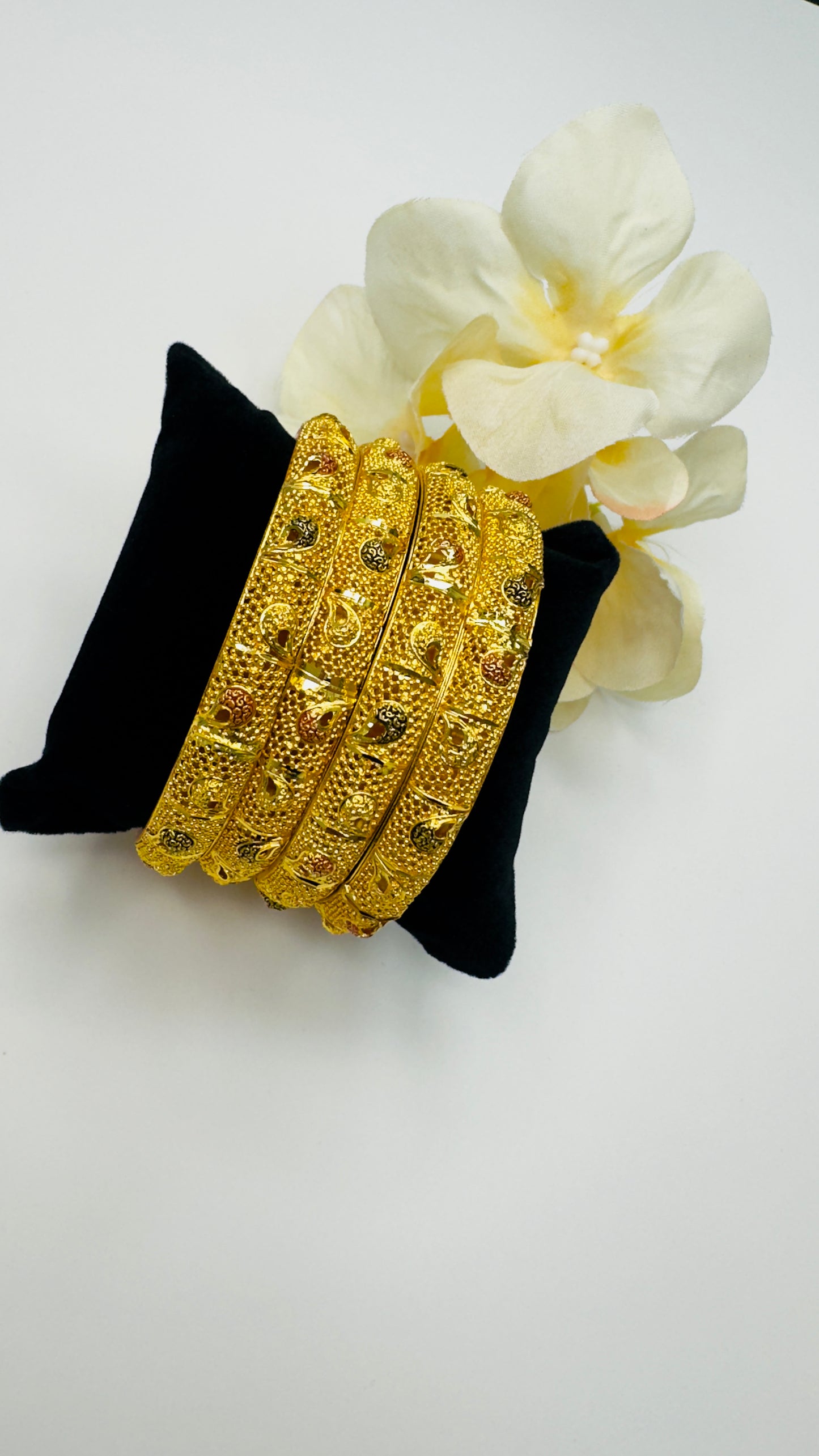 Micro Gold Bangles – Delicate Luxury