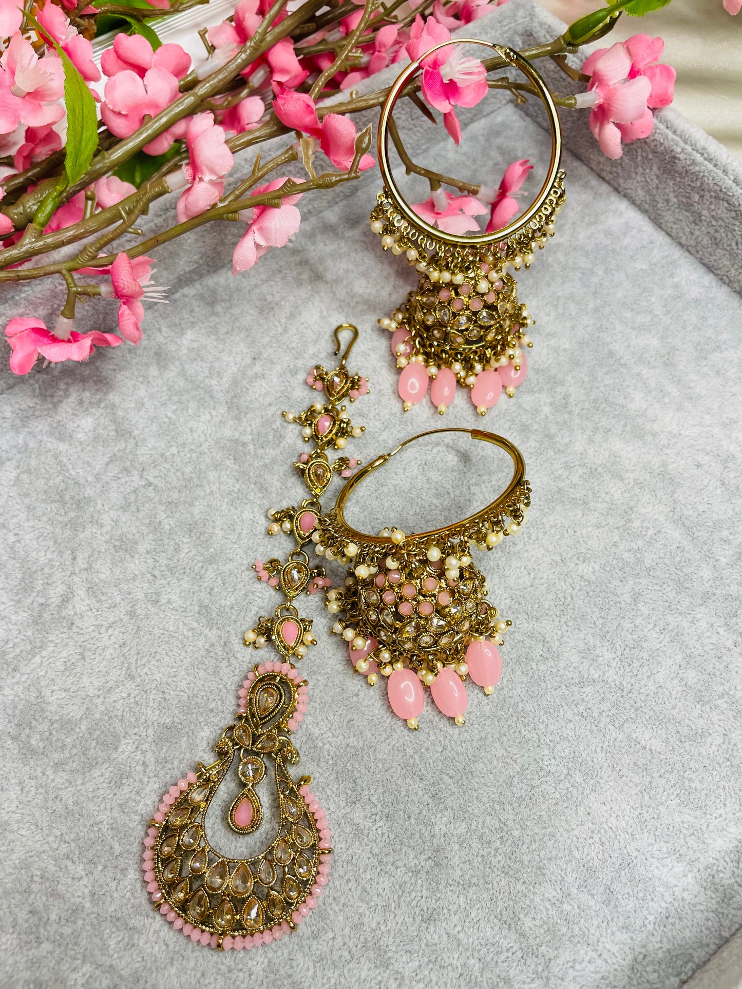 Baali Earrings Tikka Set 