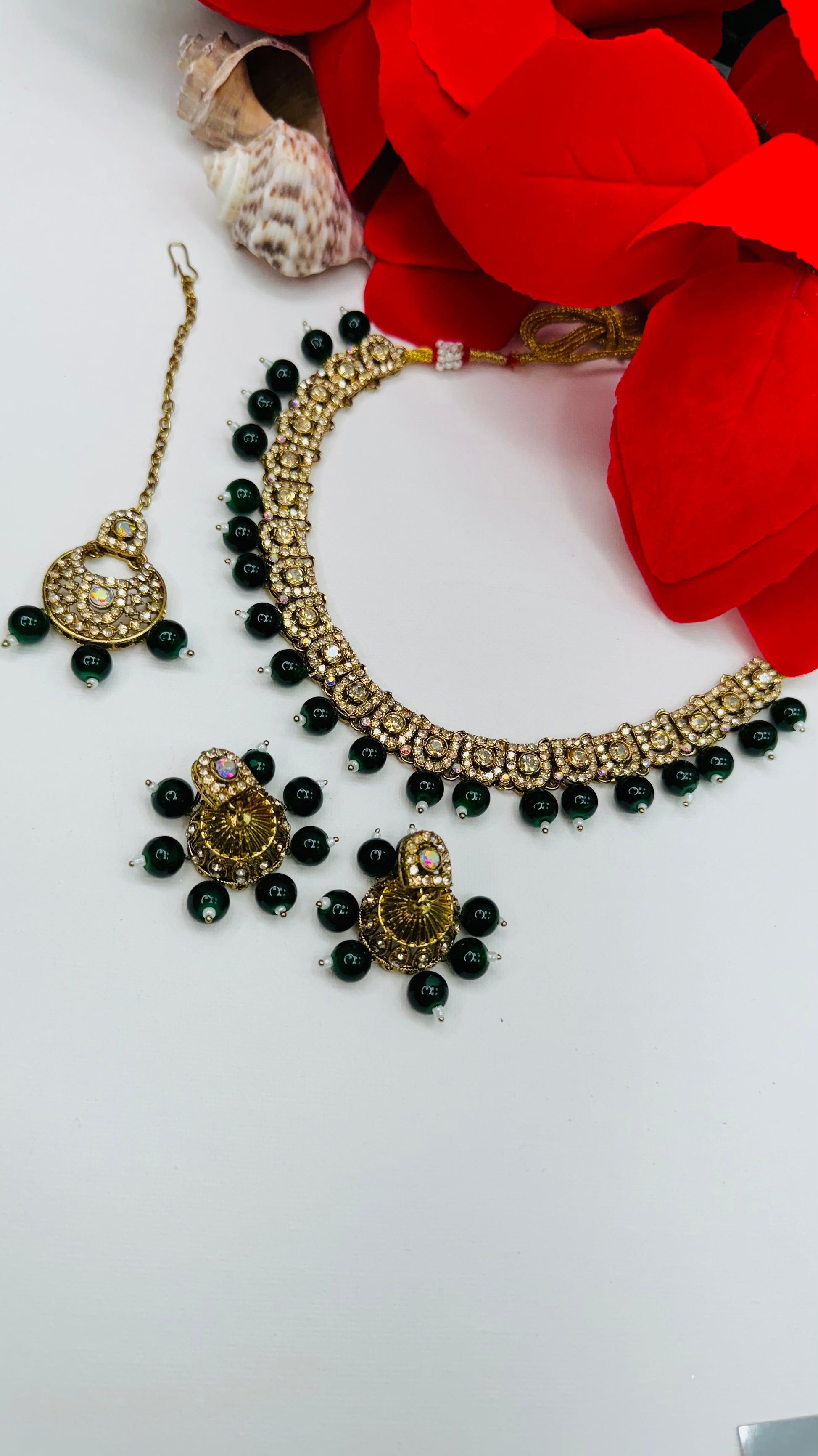 Stone Necklace Set | Elegant Necklace Set