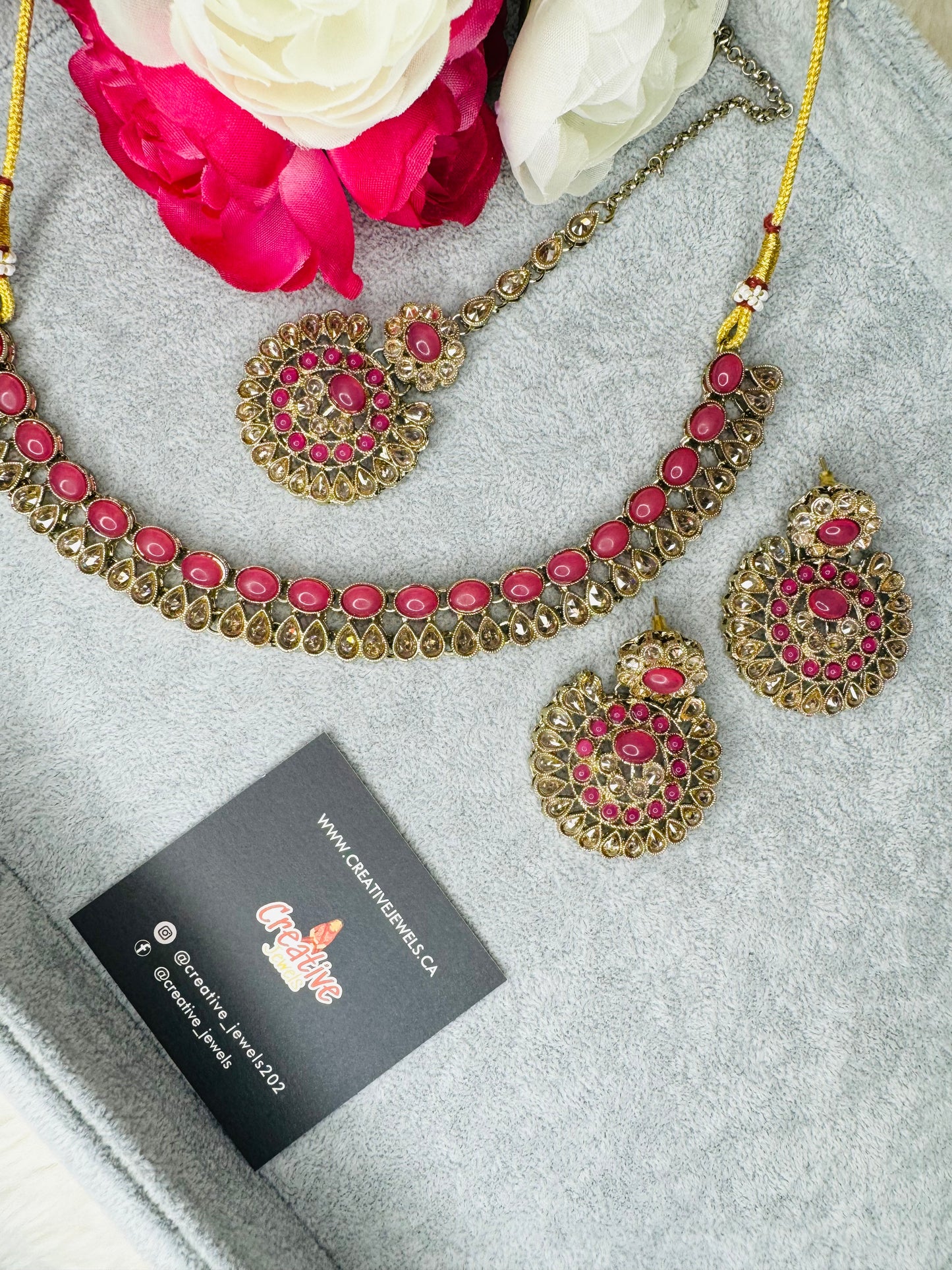 Polki Necklace Set: Illuminate Your Look with Creative Jewels