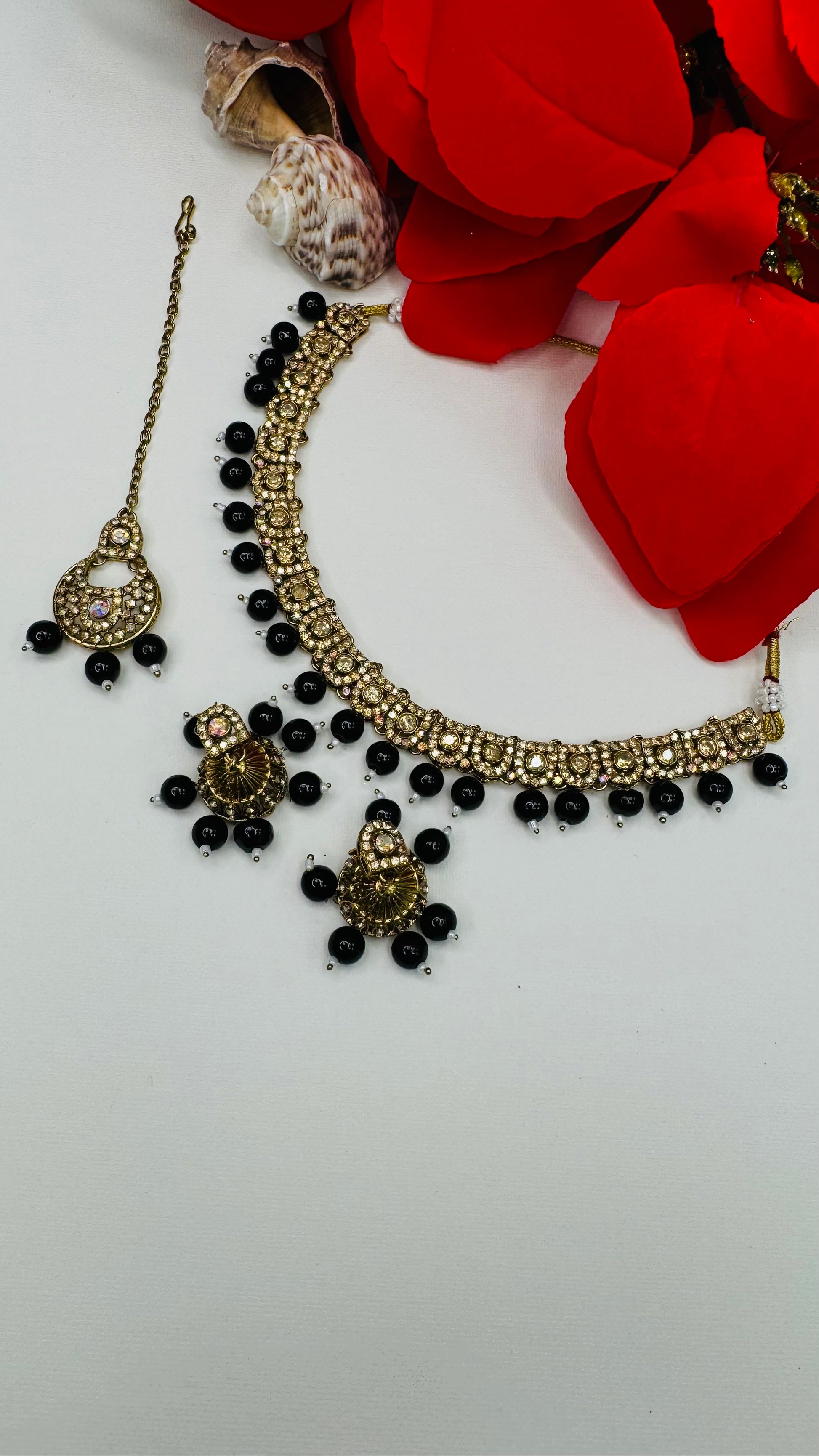 Stone Necklace Set | Elegant Necklace Set