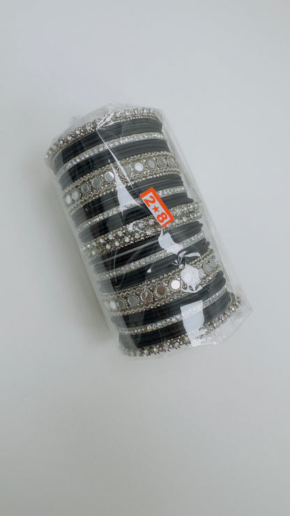 Silver Bangles Set -2.8