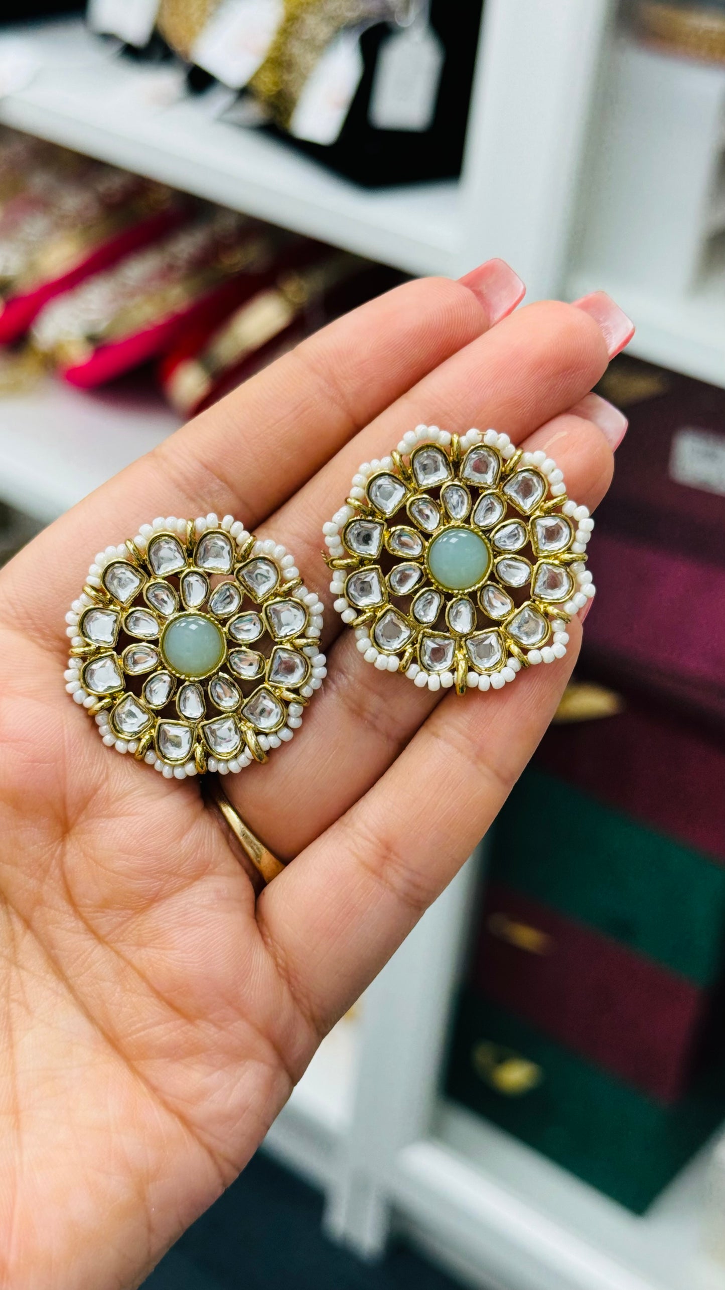 Kundan Studs