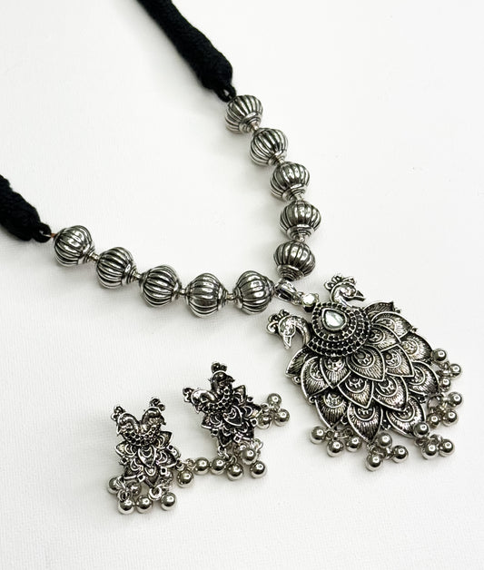 Oxidized Necklace Set