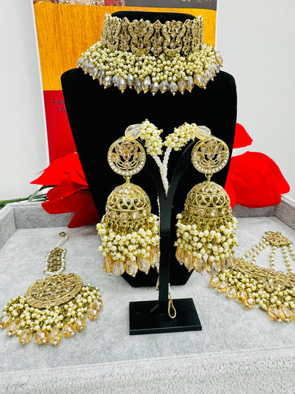 Regal Polki Bridal Set for Your Special Day | Wedding Jewellery by Creative Jewels