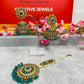 Jhumki tikka set, Indian Jewellery in Canada, Indian Jewelry near me, Indian Jewellery store, Polki Set