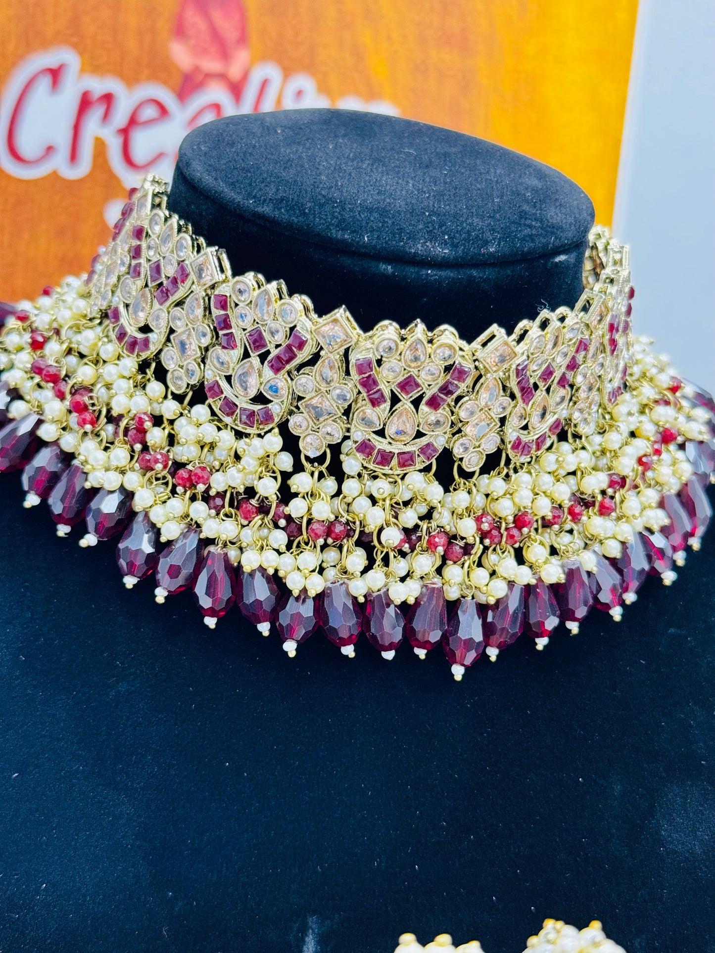 Regal Polki Bridal Set for Your Special Day | Wedding Jewellery by Creative Jewels