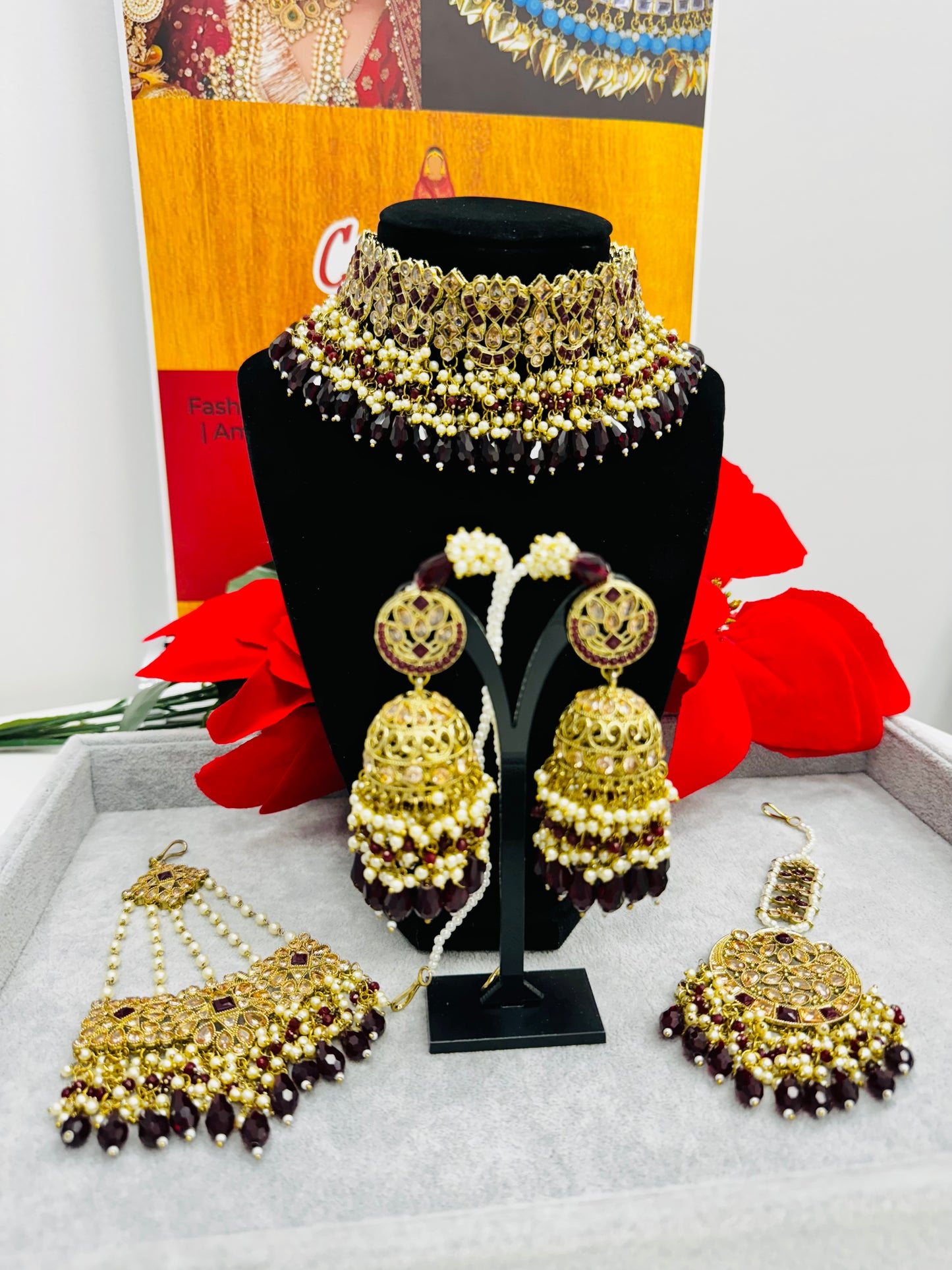 Regal Polki Bridal Set for Your Special Day | Wedding Jewellery by Creative Jewels