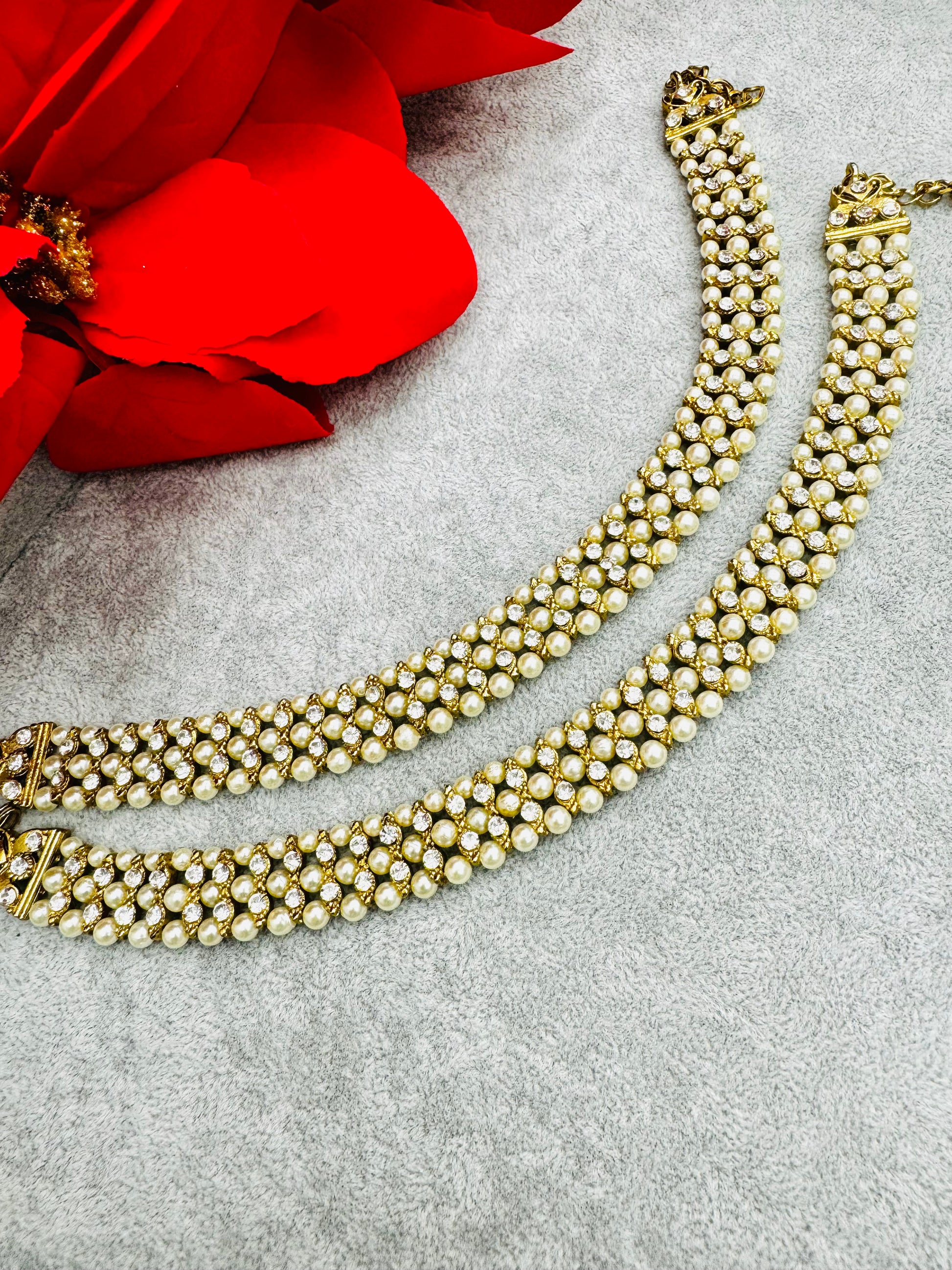 Kundan Anklets Collection