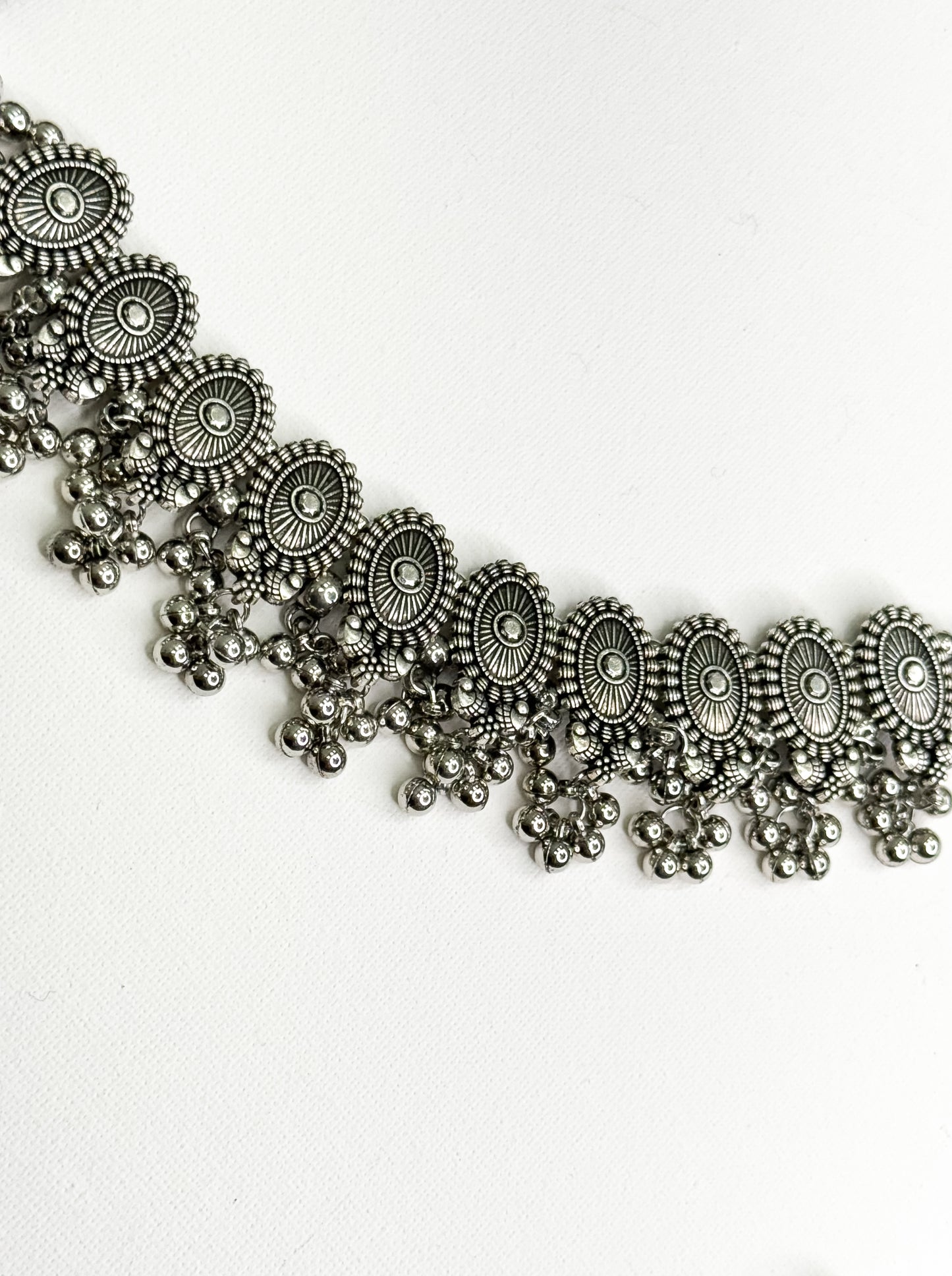 Oxidized Choker Set