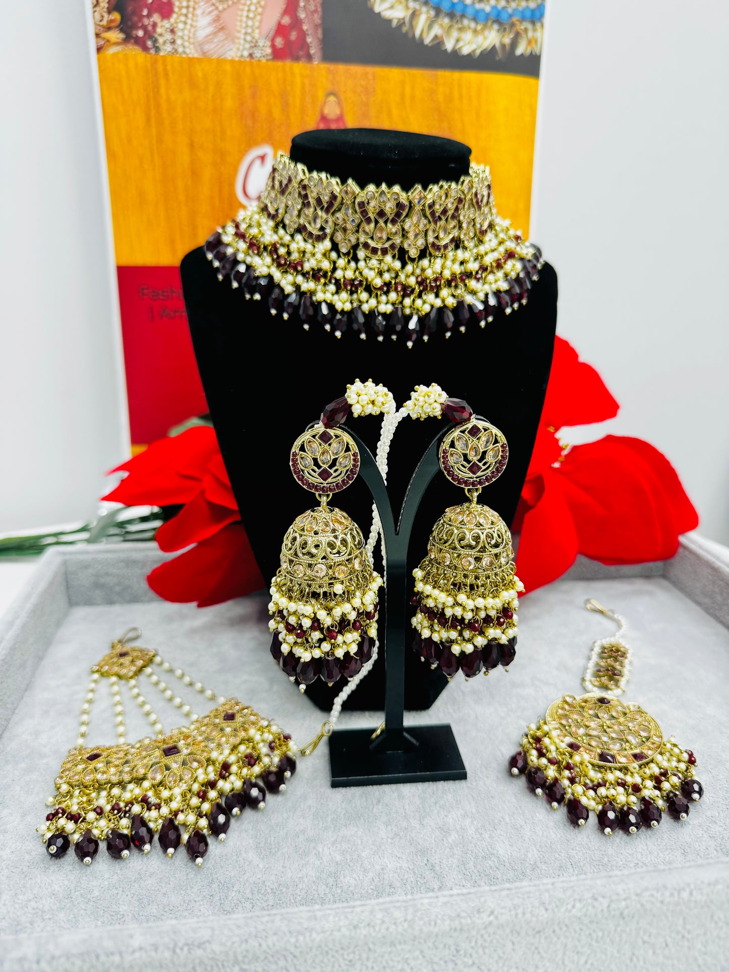 Regal Polki Bridal Set for Your Special Day | Wedding Jewellery by Creative Jewels