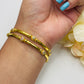 Micro Gold Bangles – Graceful Luxe