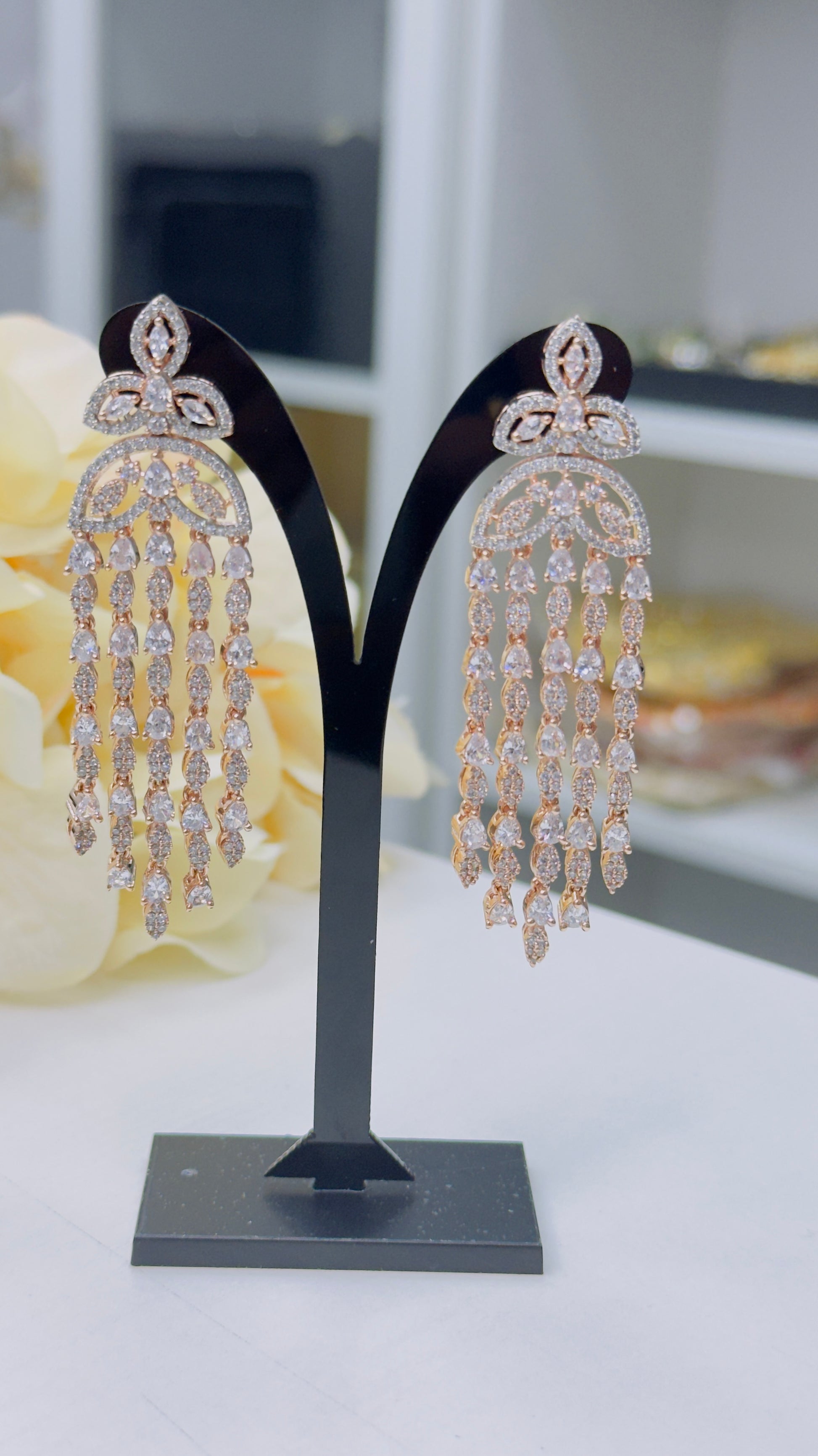 AD Earrings – Timeless Diamond Beauty