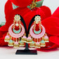 Stunning Meenakari Chandbaalis | Jhumki Earring Set | Creative Jewels