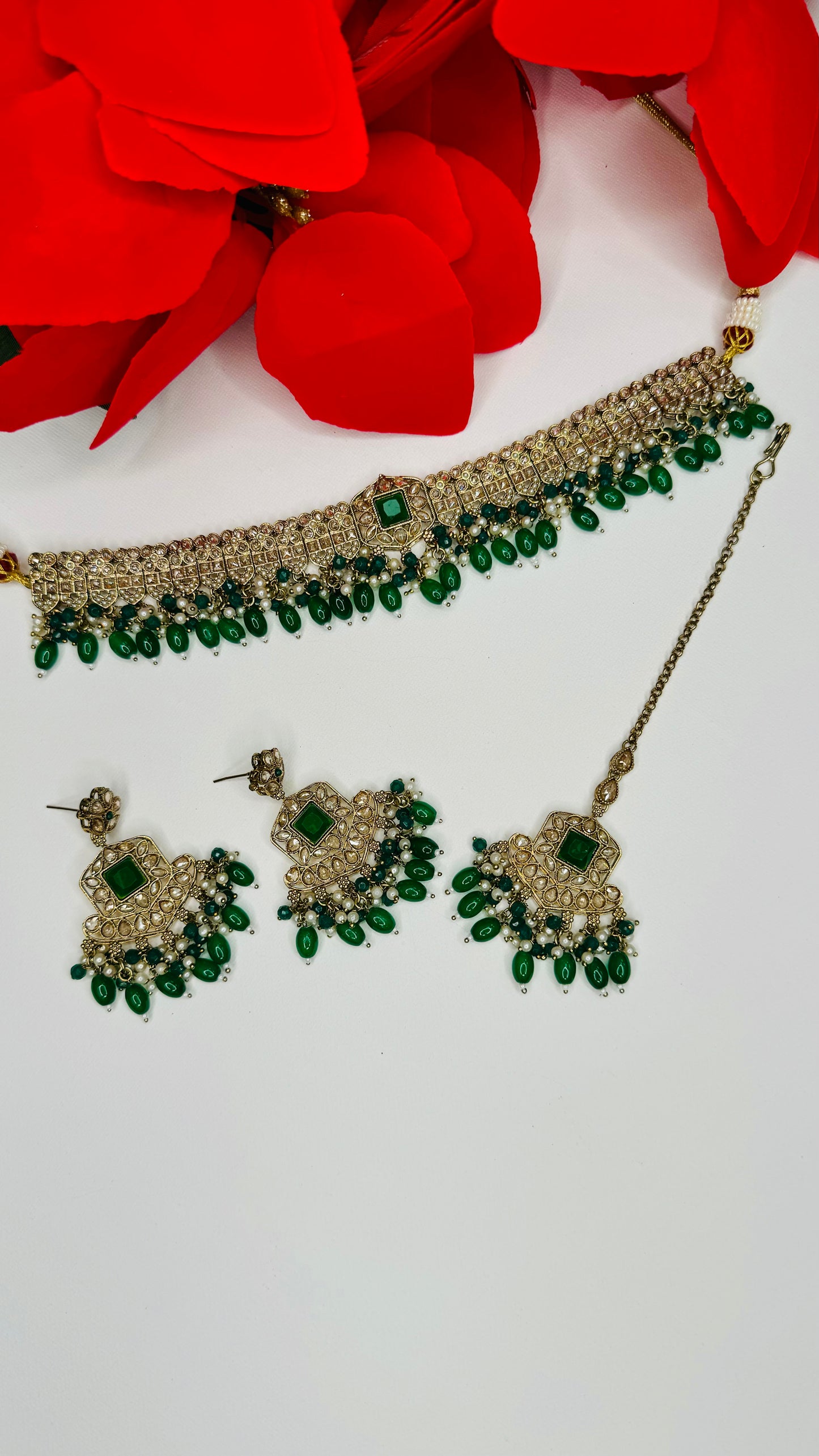 Polki Choker Set