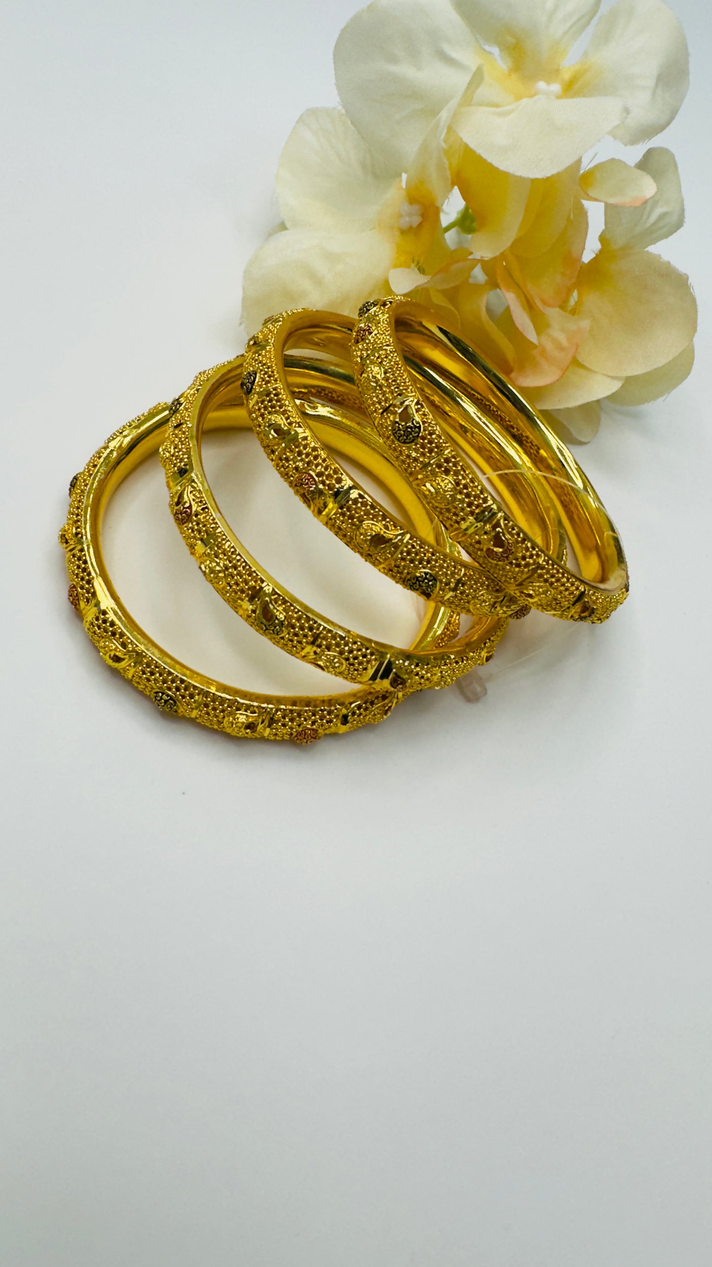 Micro Gold Bangles – Delicate Luxury