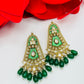 Kundan and Meenakari Earrings