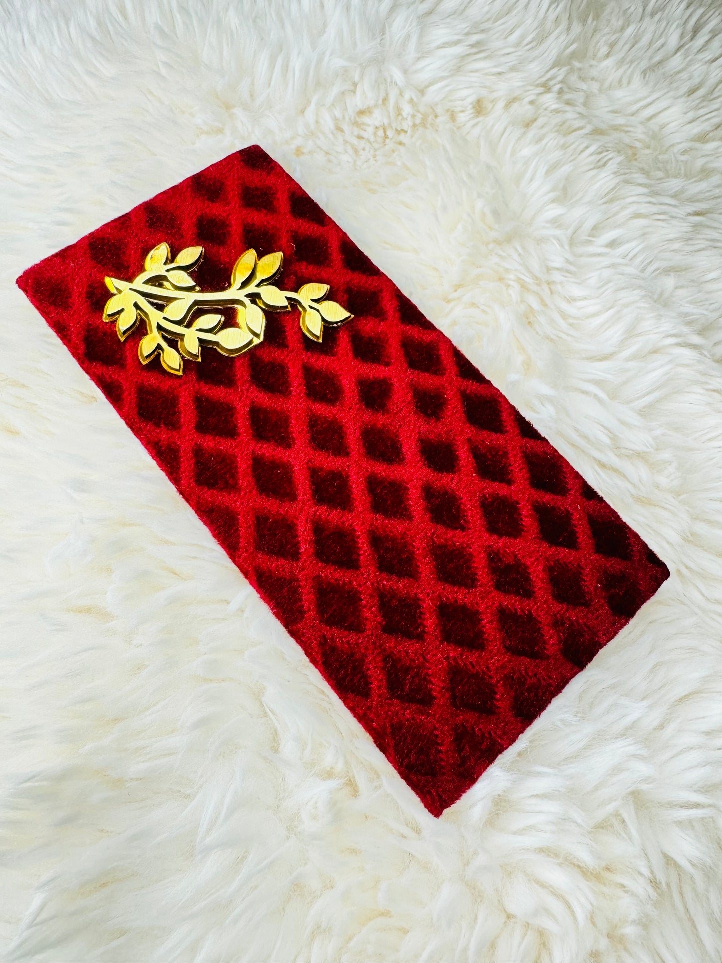 Wedding Envolope | Velvet Shagun Pouch | Creative Jewels