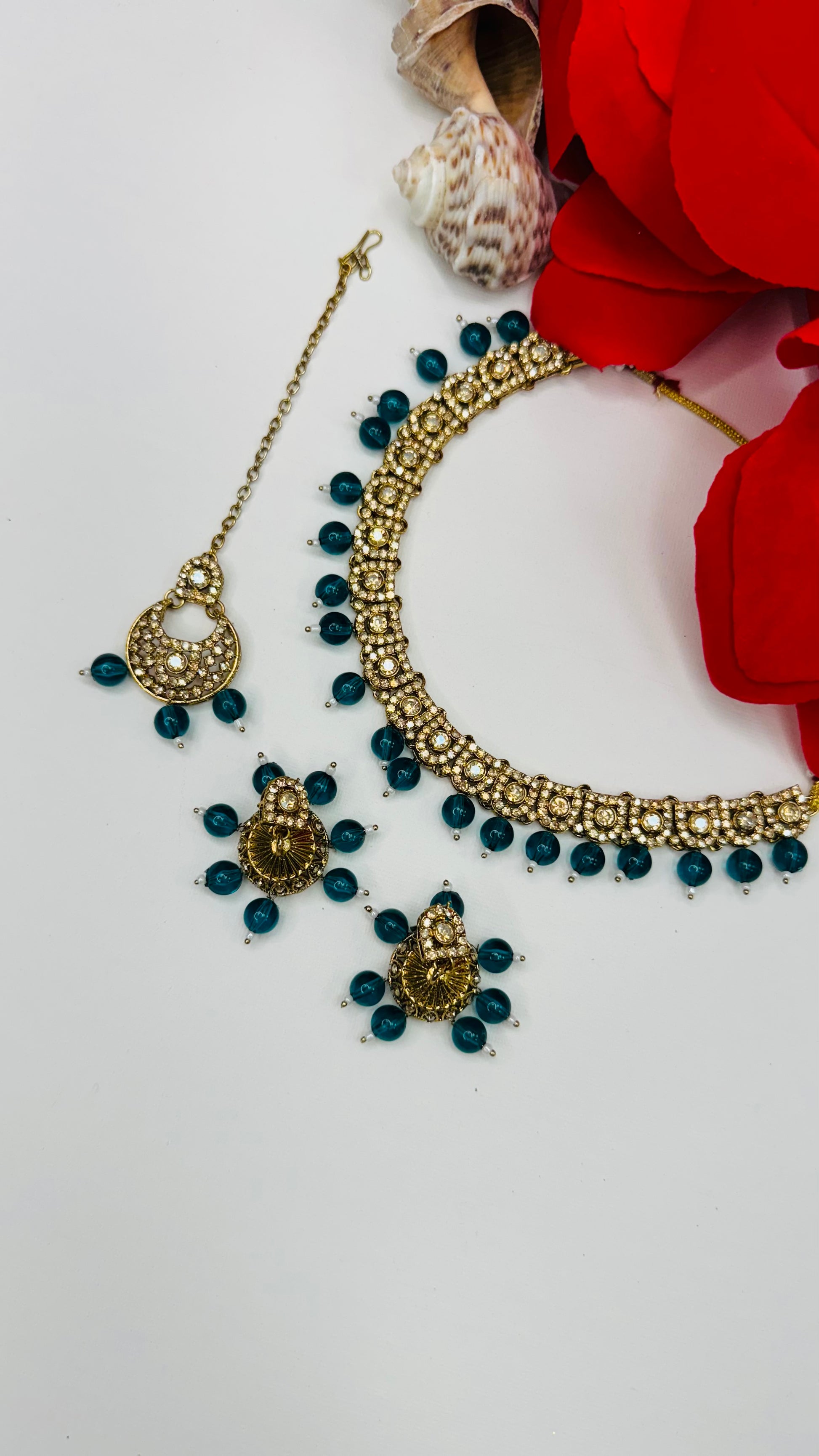 Stone Necklace Set | Elegant Necklace Set