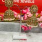 Jhumki tikka set, Indian Jewellery in Canada, Indian Jewelry near me, Indian Jewellery store, Polki Set