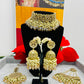 Regal Bridal Set: Ornate Polki Ensemble