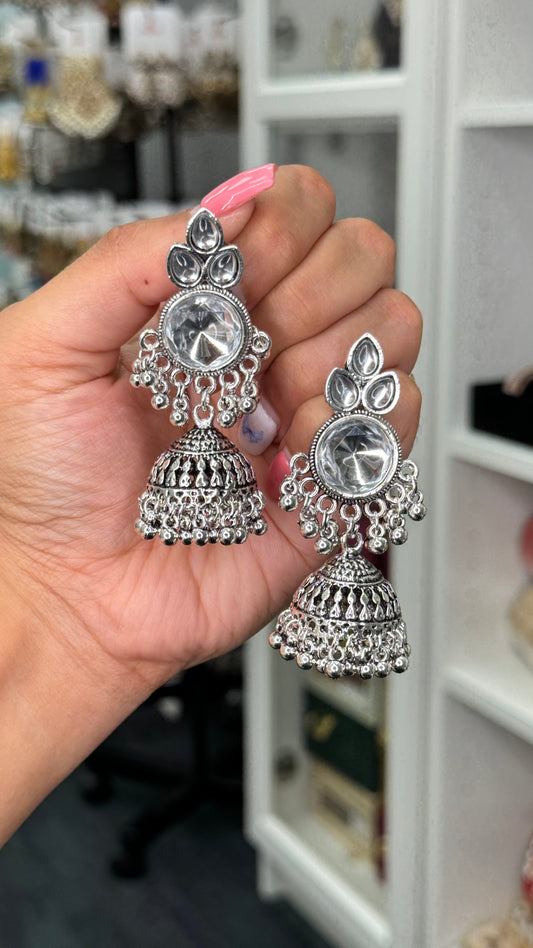 Oxidized Jhumki