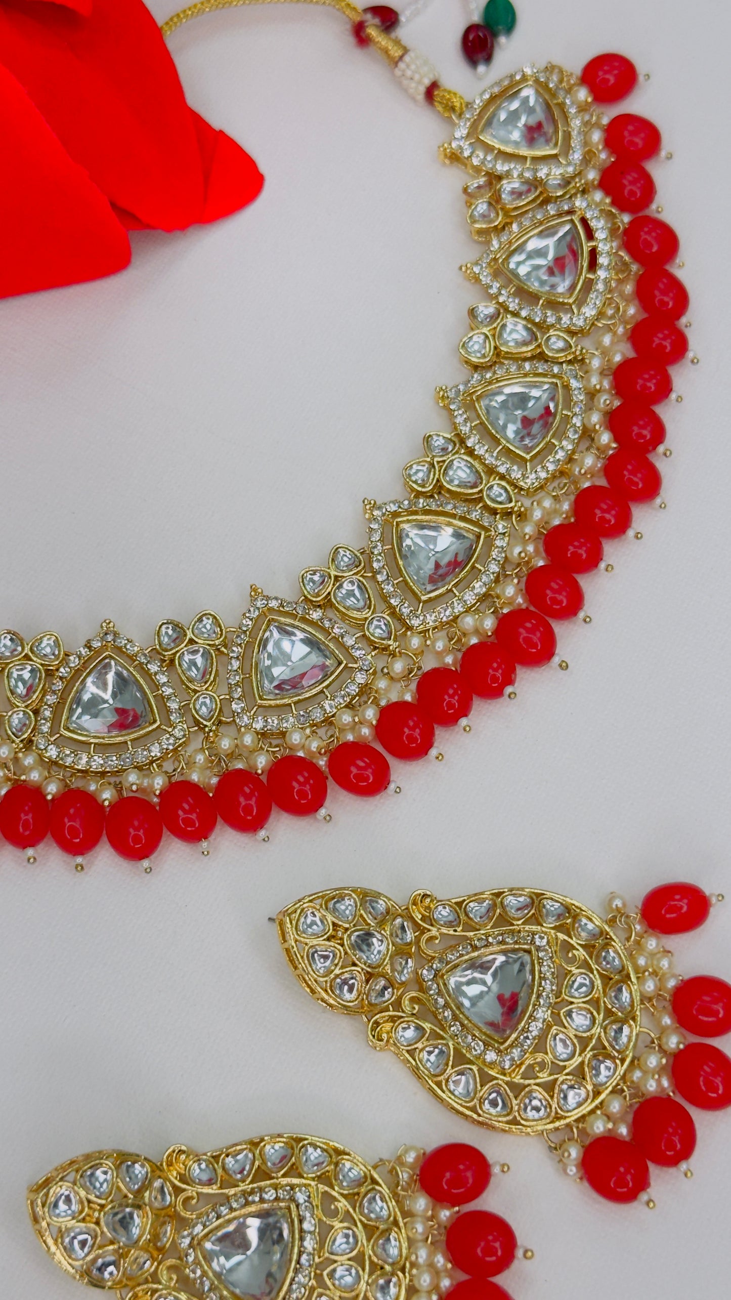 Uncut Kundan Necklace Set