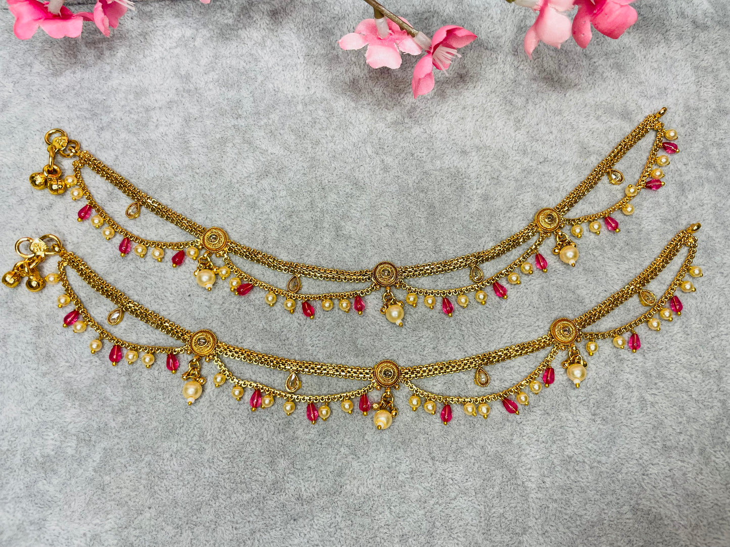 Traditional Ankets | Buy Ethnic Traditional Indian Silver Anklets | Creative Jewels