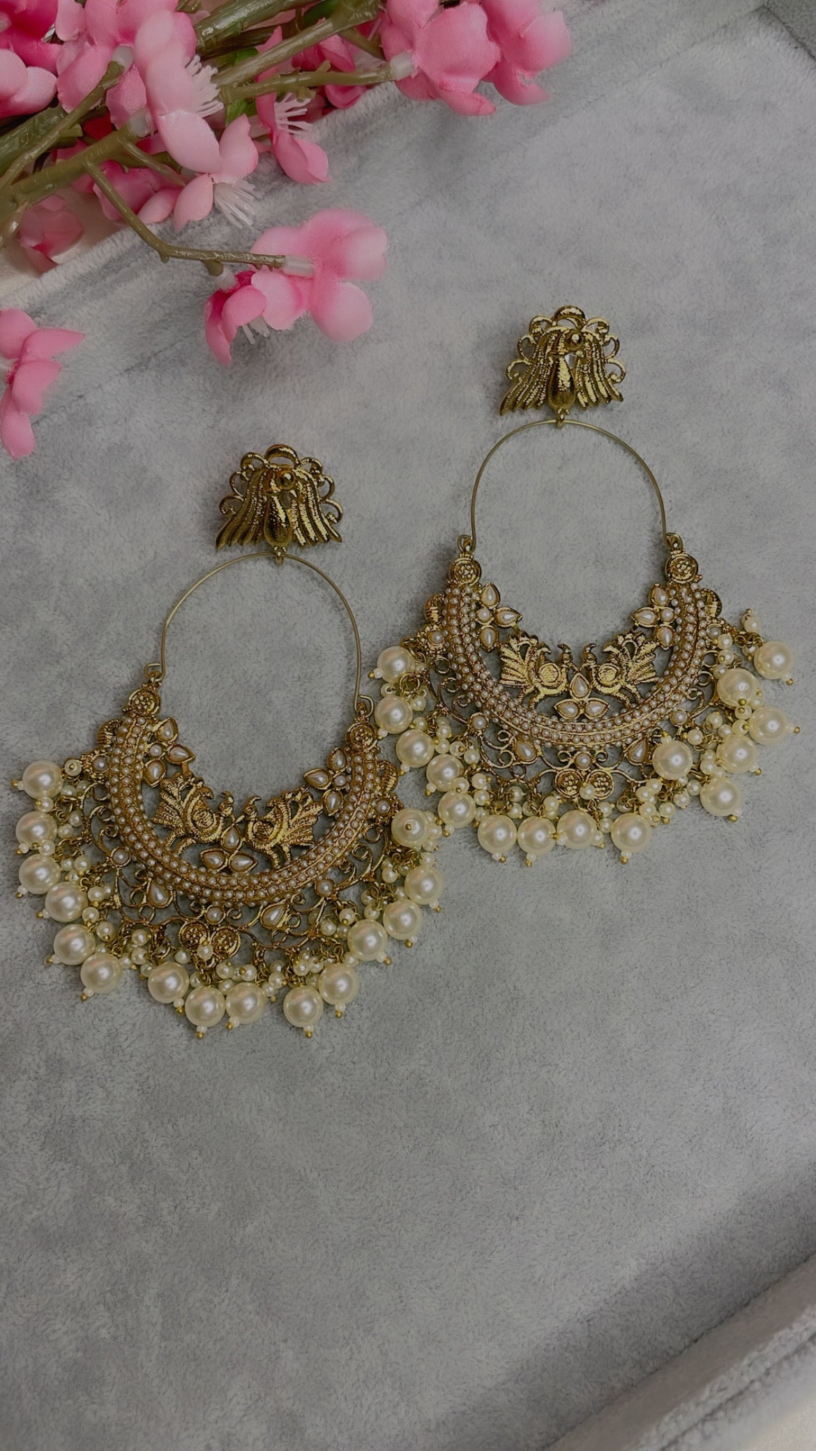 Chaandbaali Earrings - Creative Jewels