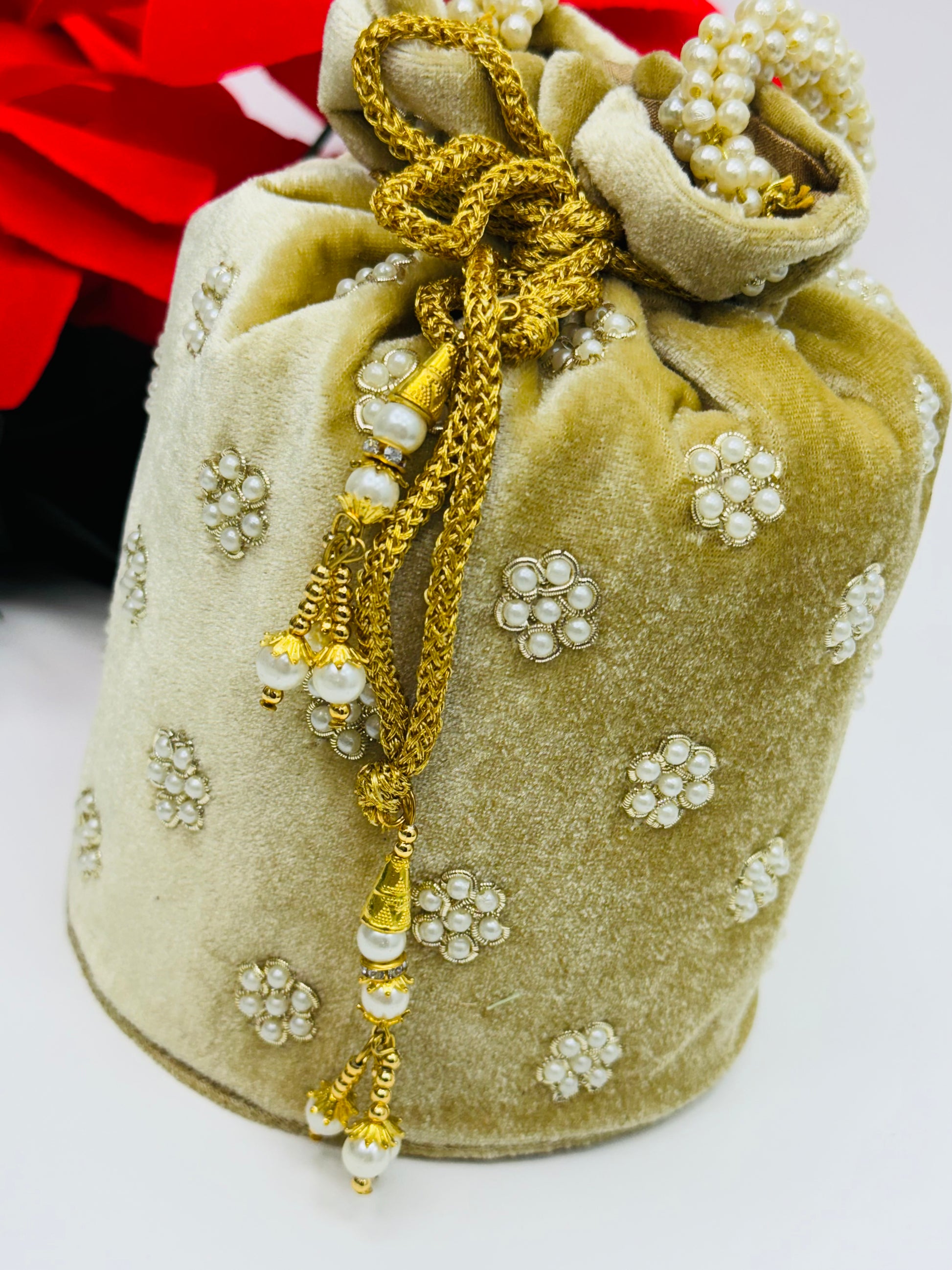 Gold Potli Bag 