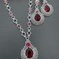 Luxe Aura: AD Necklace Set | Creative Jewels