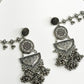 Oxidized Jhumki’s with Sahare