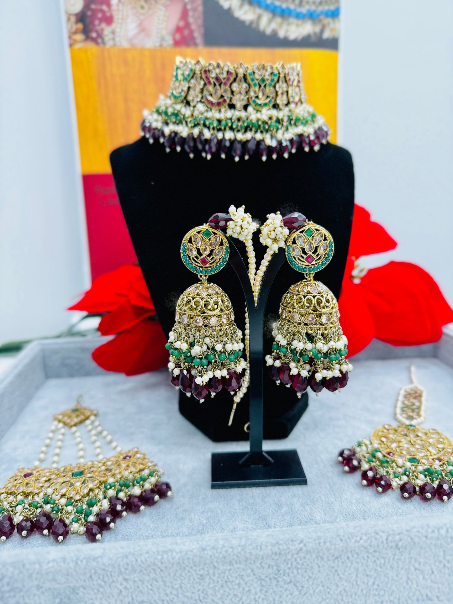 Regal Polki Bridal Set for Your Special Day | Wedding Jewellery by Creative Jewels