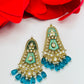 Kundan and Meenakari Earrings