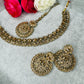 Regal Glamour Polki Necklace Set