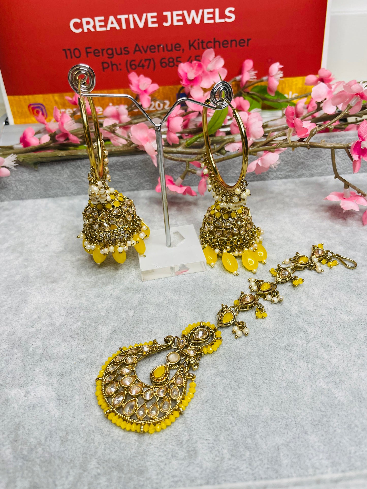 Baali Earrings Tikka Set 