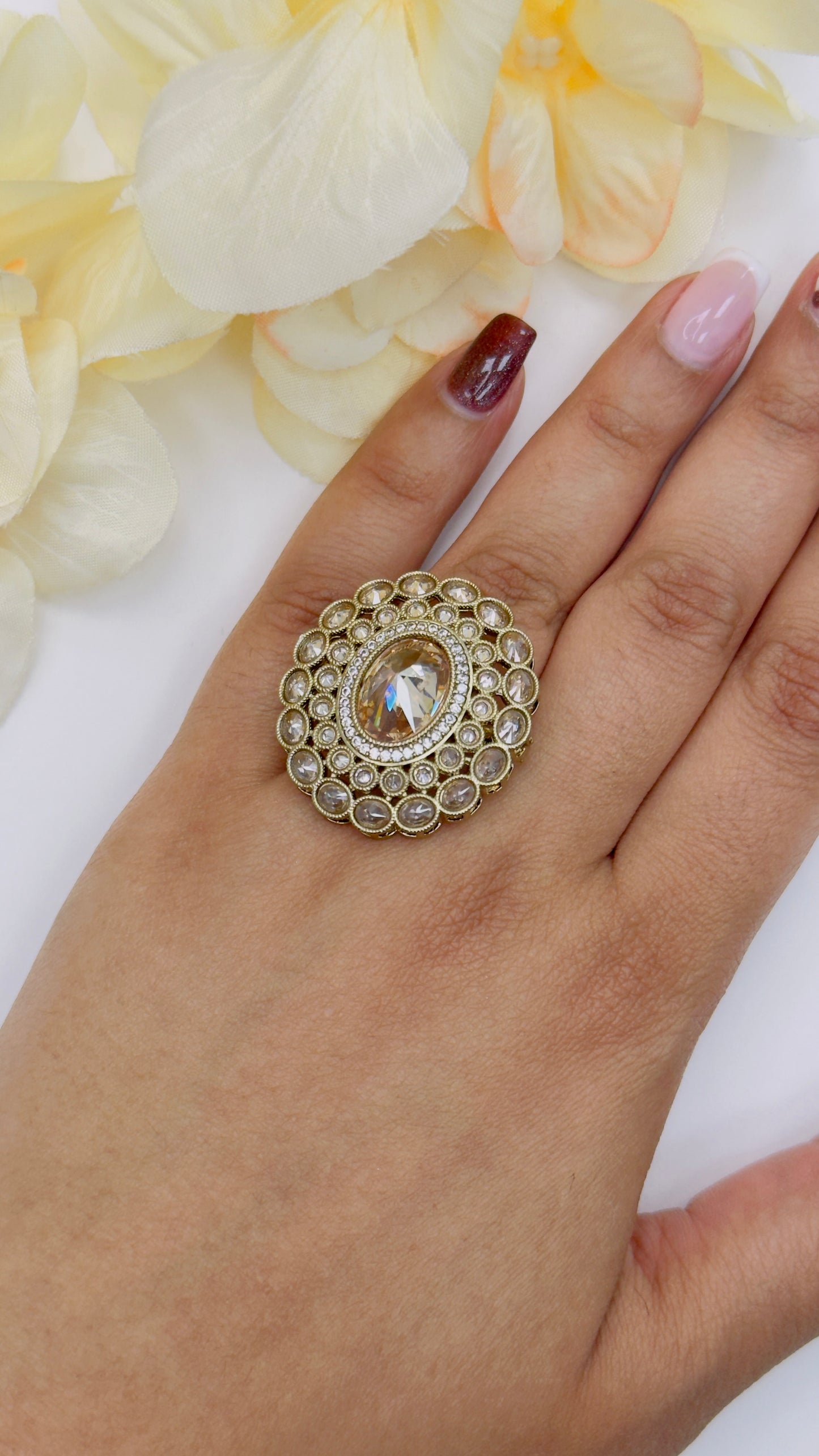 Luxurious Legacy: Polki Ring