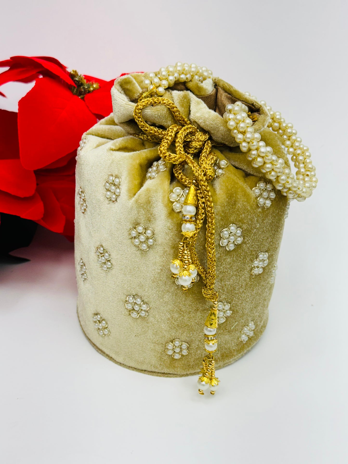 Gold Potli Bag 